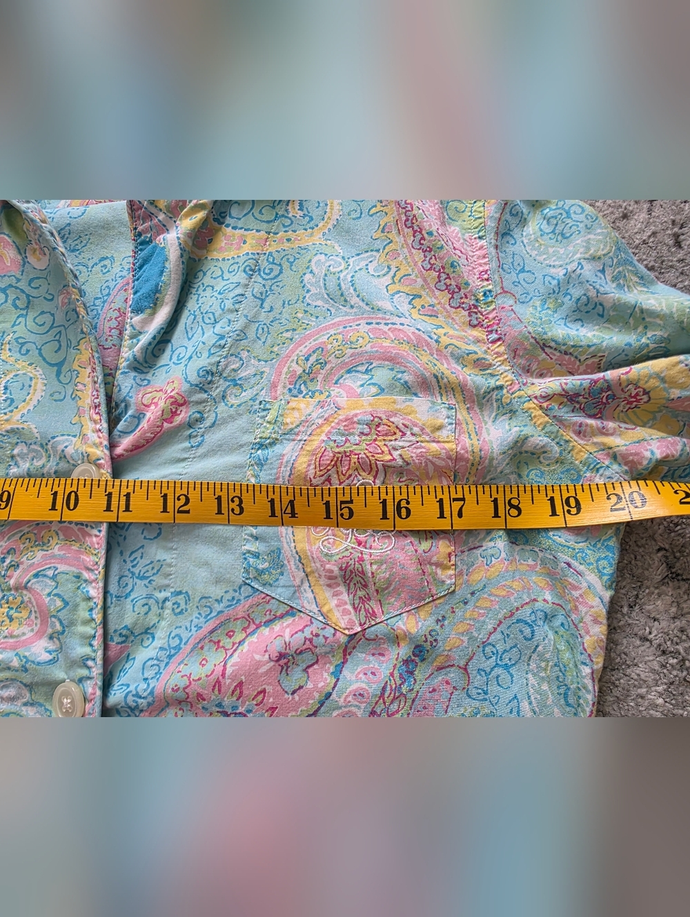 Ralph Lauren Pastel Paisley Two-Piece Lounge Set - Multicolor - Picture 8 of 10